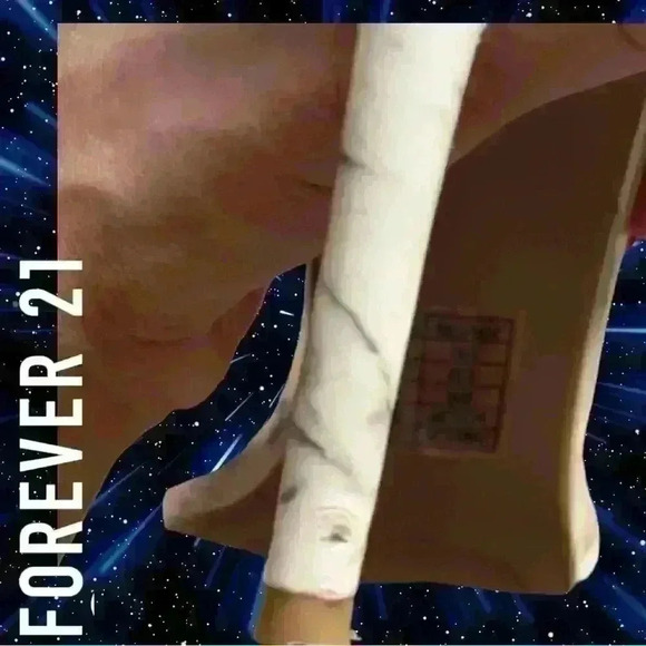 Forever 21 Marble design  heels - Picture 13 of 13